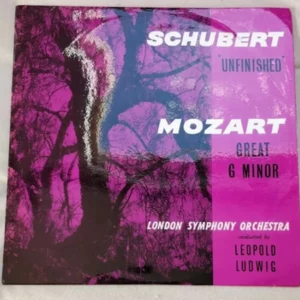 SCHUBERT UNFINISHED MOZART GREAT G MINOR