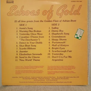 Adrian Brett - Echoes Of Gold, LP, (Vinyl)