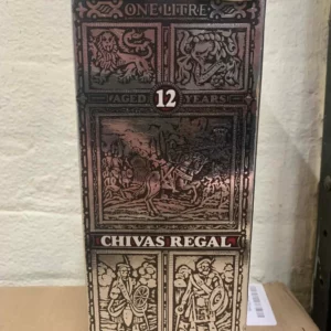 Chivas Regal 12 Year Old Blended Scotch Whisky 1L 75 Proof 1970s/early 80s