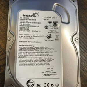 Seagate 500GB Barracuda Hard Drive