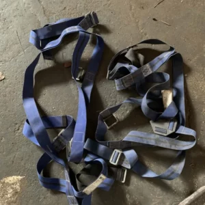 Full-Body Safety Harness Blue 2X