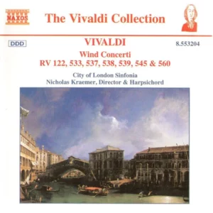 Wind Concerti RV 122, 533, 537, 538, 539, 545 & 560