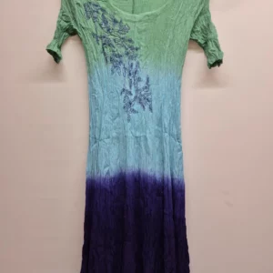 Colorful Tie-Dye Dress