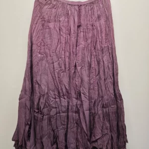 Long Purple Skirt