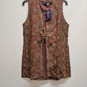 Sleeveless Patterned Top