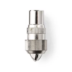 2 COAXIAL PLUG MALE CONNECTOR