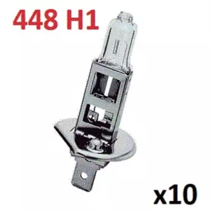 Pack of 10 No 448 H1 12v 55W P14.5s Halogen Main Headlamp Headlight Fog Bulb E4