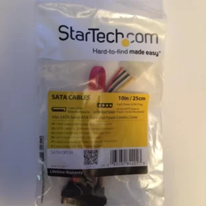 10in SATA Serial ATA Data and Power Combo Cable
