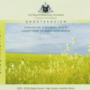 Symphony No. 10 In E Minor, Opus 93 / Excerpt From The Gadfly Suite, Opus 97