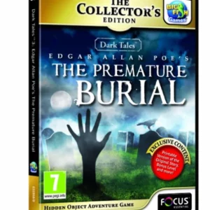 Dark Edgar Allan Poe's The Premature Burial- Collector's Edition