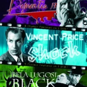 3 Classic Horrors Of The Silver Screen - Vol. 6 - Dementia 13 / Shock / Black Dragons