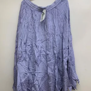 Purple Embroidered Skirt