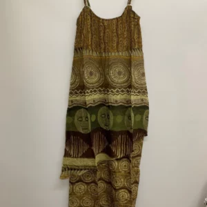 Bohemian Print Maxi Dress