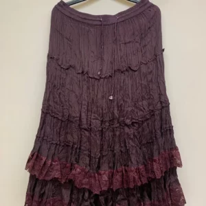Classic Purple Layered Skirt