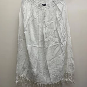 White Viscose Skirt