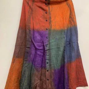 Multi Color Viscose Skirt