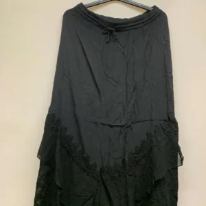 Classic Black Layered Skirt