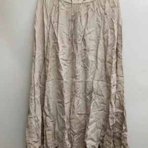 Classic Embroidered Skirt Small Medium Cream