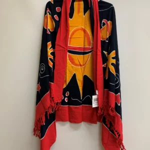 Colorful Print Shawl