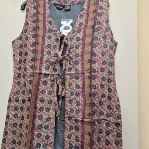 Floral Print Vest