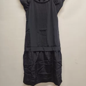 Black midi dress