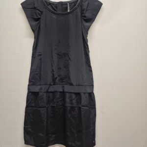 Black midi dress