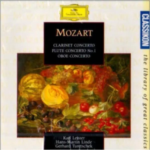 Mozart: Clarinet, Flute & Oboe Concertos