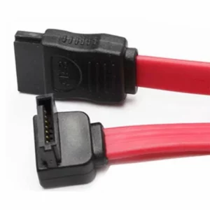 Right Angled SATA to SATA Cable (Black)
