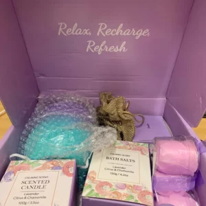 Scented Candle Bath Set