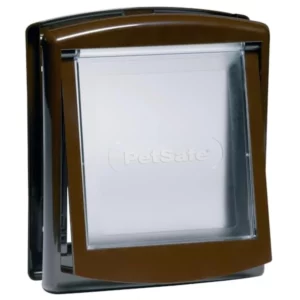 PetSafe Staywell Original 2 Way Pet Door (Small, Brown)