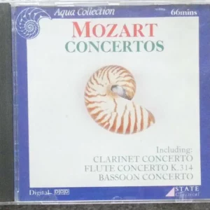 Aqua Collection Mozart Concertos Clarinet Flute Bassoon