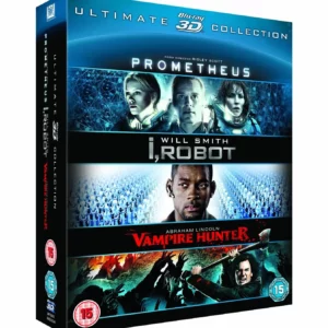 Prometheus / I, Robot / Abraham Lincoln Vampire Hunter