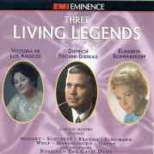 Los Angeles, Fischer Dieskau & Schwarzkopf, Three Living Legends