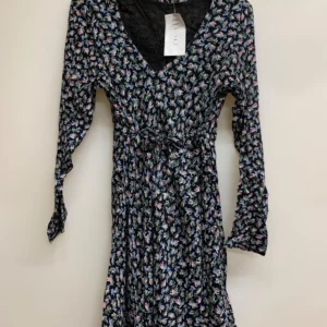 Floral Print Long Sleeve Dress