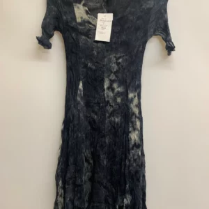 Black Tie-Dye Dress S