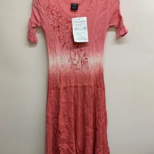 HerStyle Pink Embroidered Dress Size S