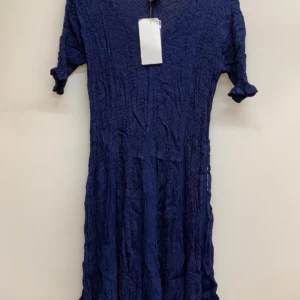HerStyle Navy Crepe Dress M