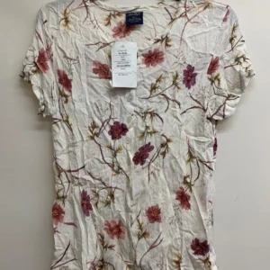 HerStyle Floral Short Sleeve Top