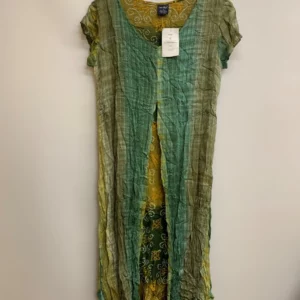 HerStyle M Green Yellow Dress