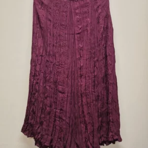 Pleated Maxi Skirt