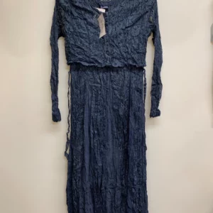 HerStyle Long Dress Navy Blue M