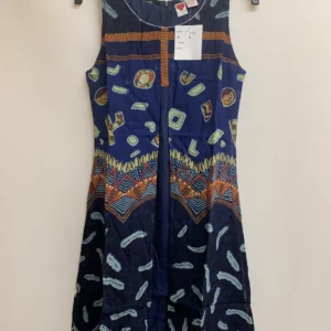 Blue Sleeveless Dress