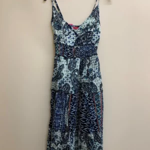 Blue Paisley Maxi Dress