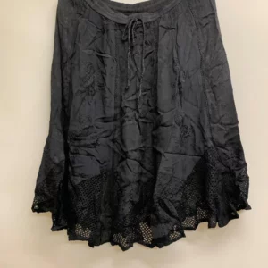 Cassie Black Skirt with Lace