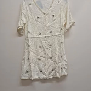 Embroidered Tunic Top