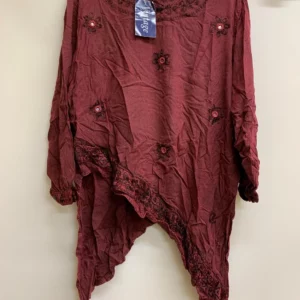 Vintage Red Tunic Top S/M