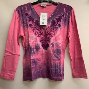 Classic Pink Long Sleeve Top