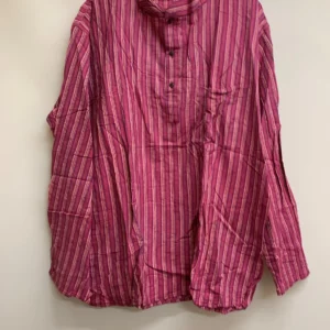 Men's XL Striped Cotton Shirt