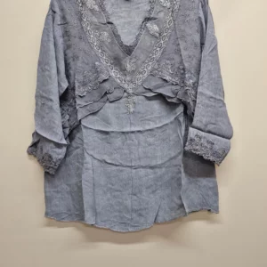 Two Piece Skirt and Blouse Set