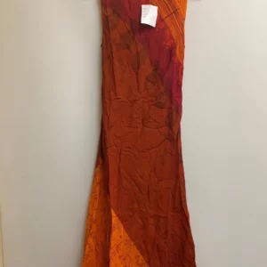 Marc Maguire Red Orange Maxi Dress